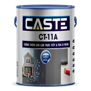 Sơn Chống Thấm Sàn Lăn Trực Tiếp & Pha Xi Măng CT-11A Caste
