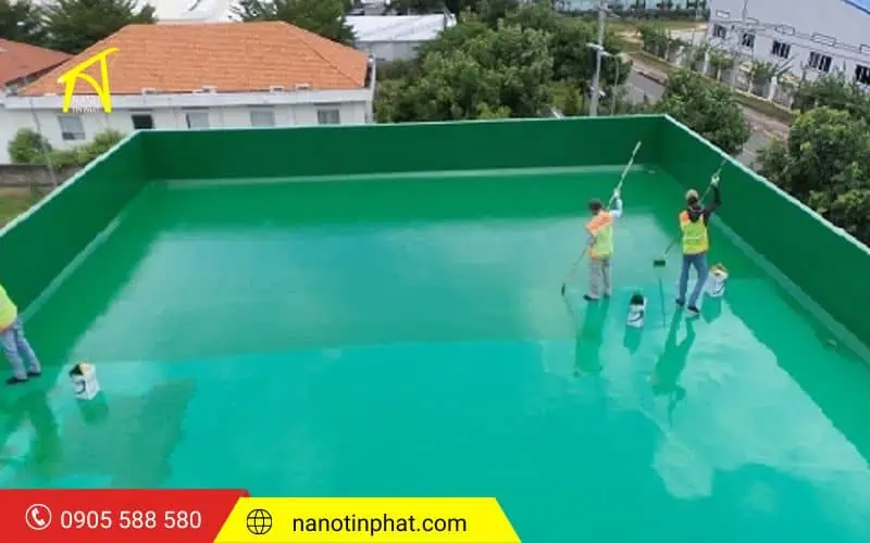 Nhận thi công chống thấm sân thượng sàn mái tại Đà Nẵng